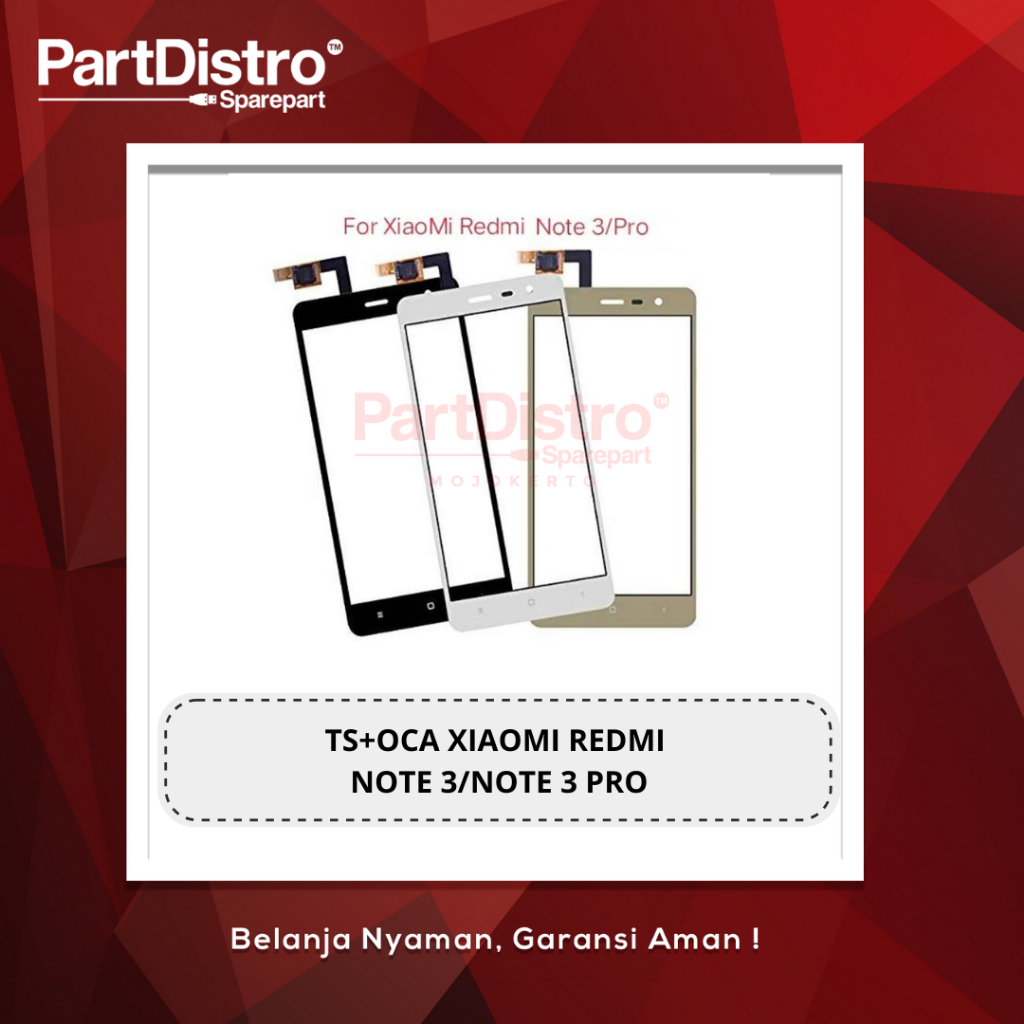 TS+OCA XIAOMI REDMI NOTE 3/NOTE 3 PRO