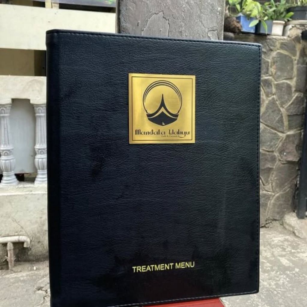 

COSTUM COVER BUKU MENU MODEL BINDER