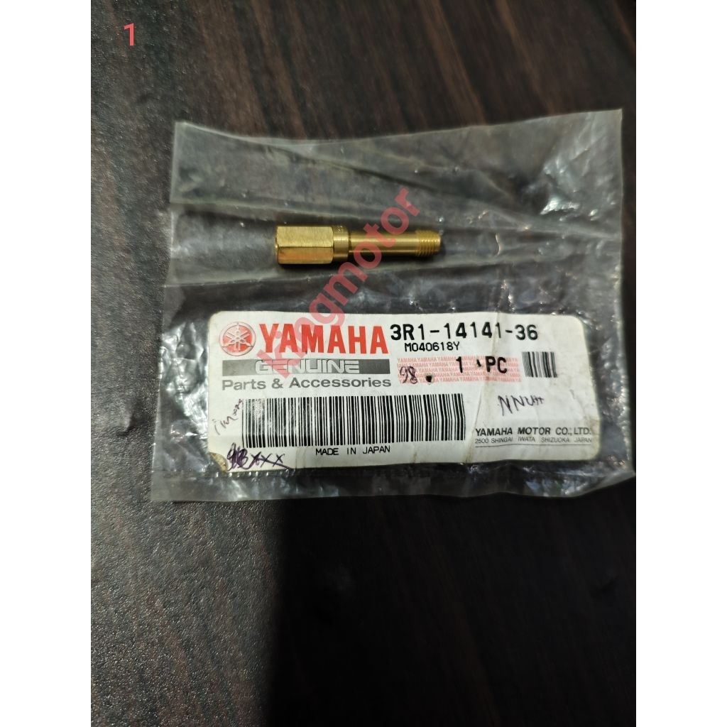 NOZLE NOZZLE NOZEL MAIN KARBURATOR KARBU SPUYER RXKING RX KING RXZ RZR RXK ORI ASLI ORIGINAL YAMAHA 