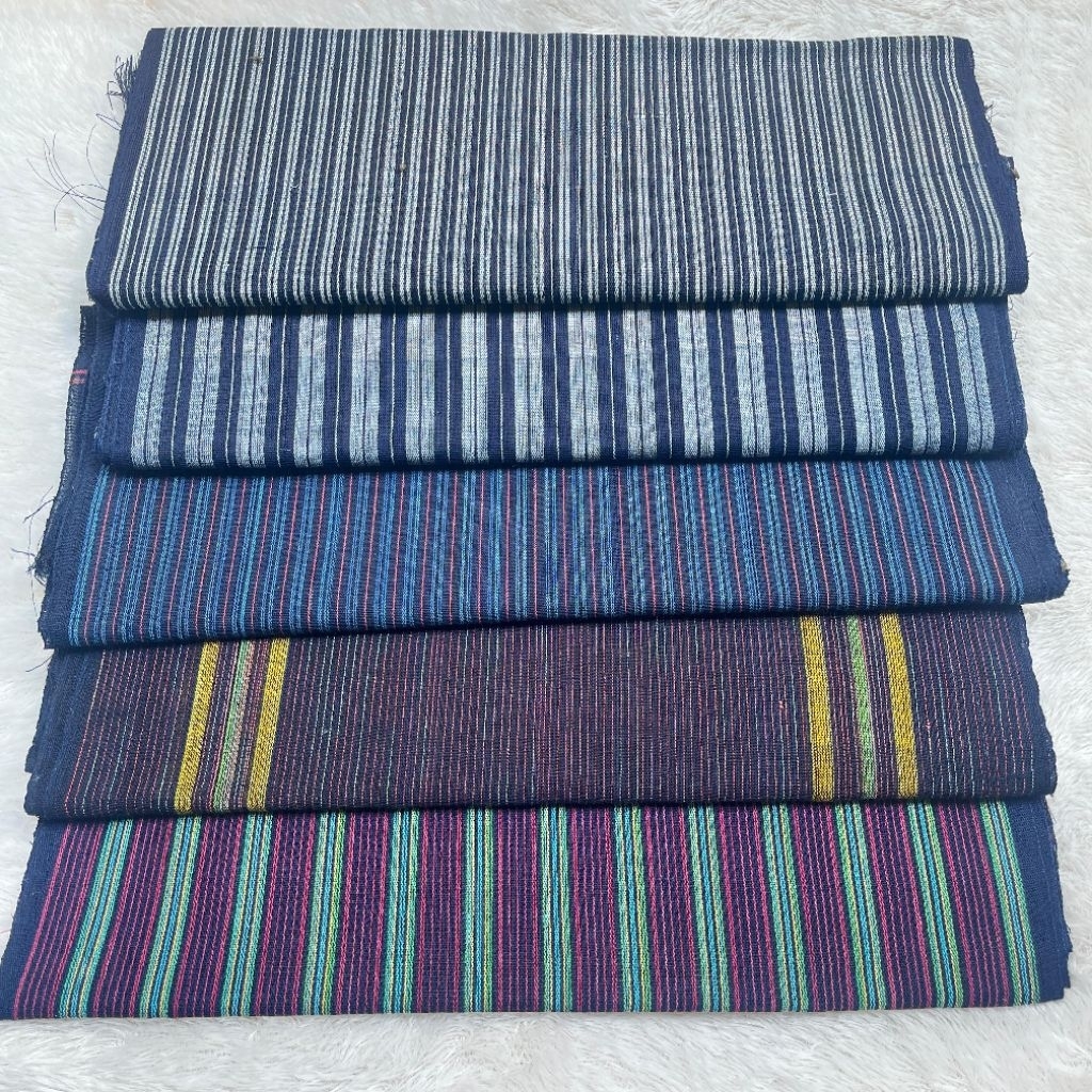 SELENDANG TENUN LURIK - JARIK LURIK - KAIN GENDONGAN - KAIN TENUN - JARIK TENUN KLASIK TRADISIONAL