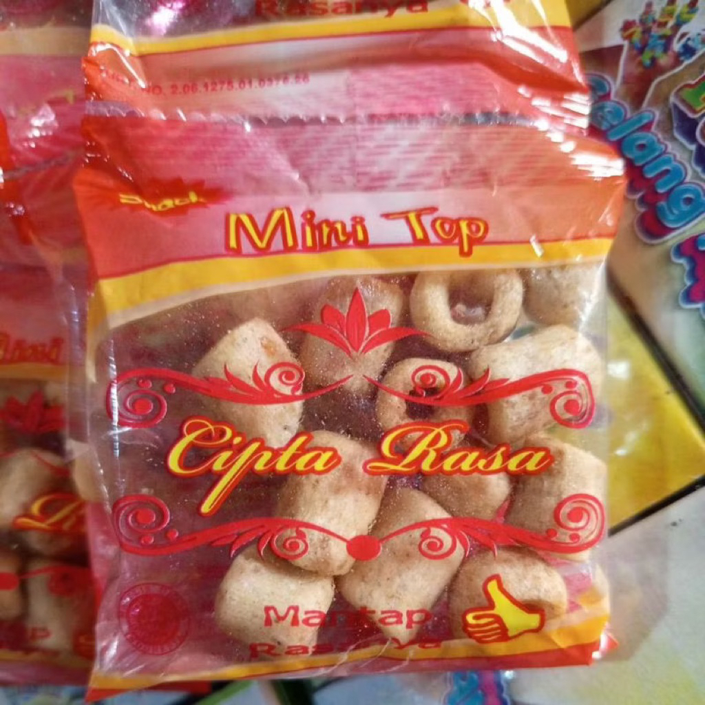 

Mini Top Orong Orong 1 renceng isi 10 bgks