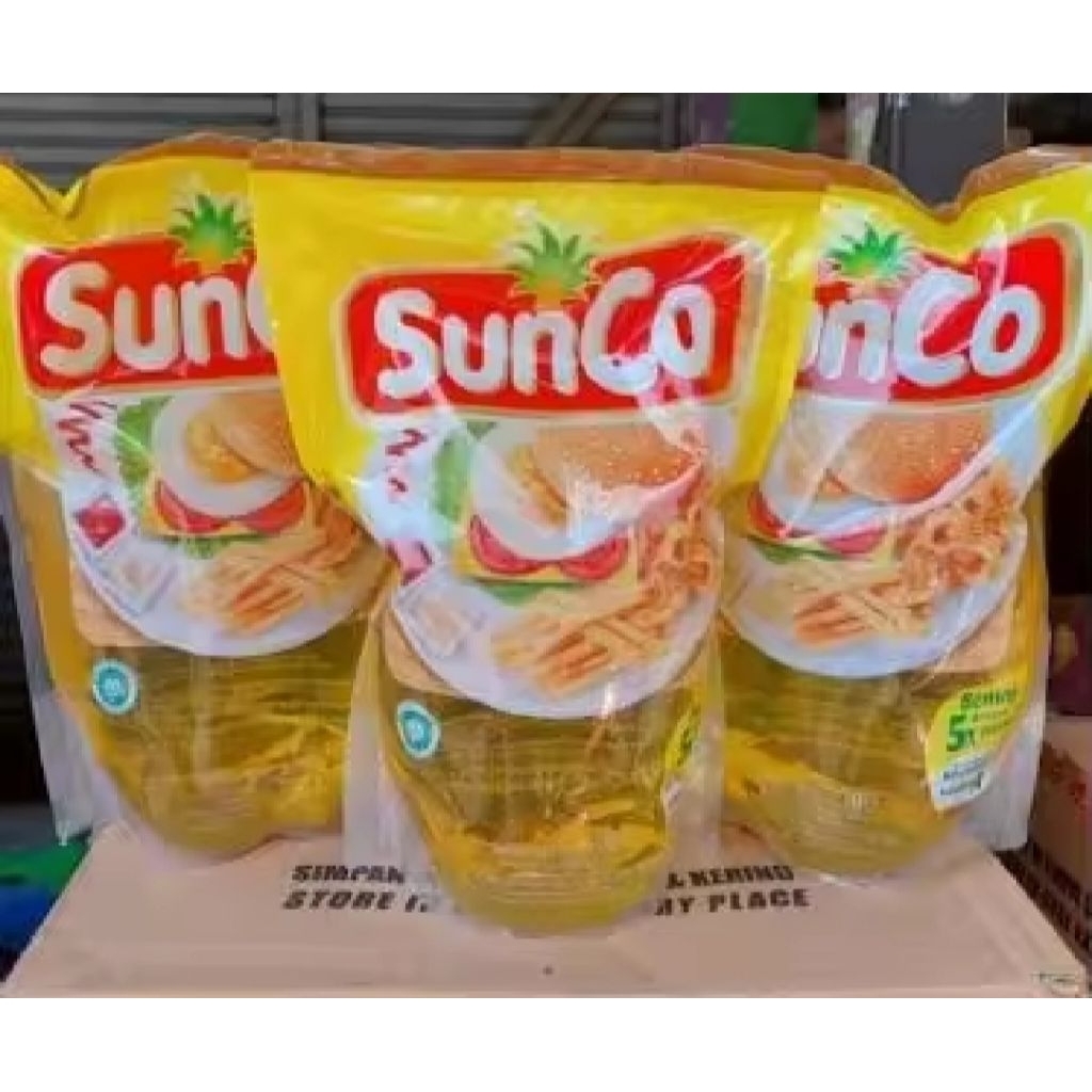 

PROMO Minyak Goreng SUNCO 3PCS Kemasan 2 Liter Minyak Jernih Kualitas Terjamin