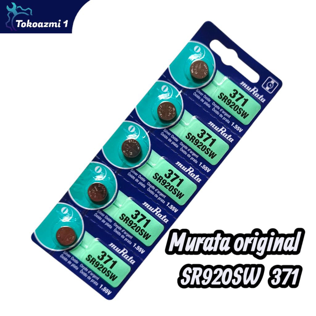 Baterai 371 SR920SW Original Murata Battery Jam Tangan AG6 LR921 L921F