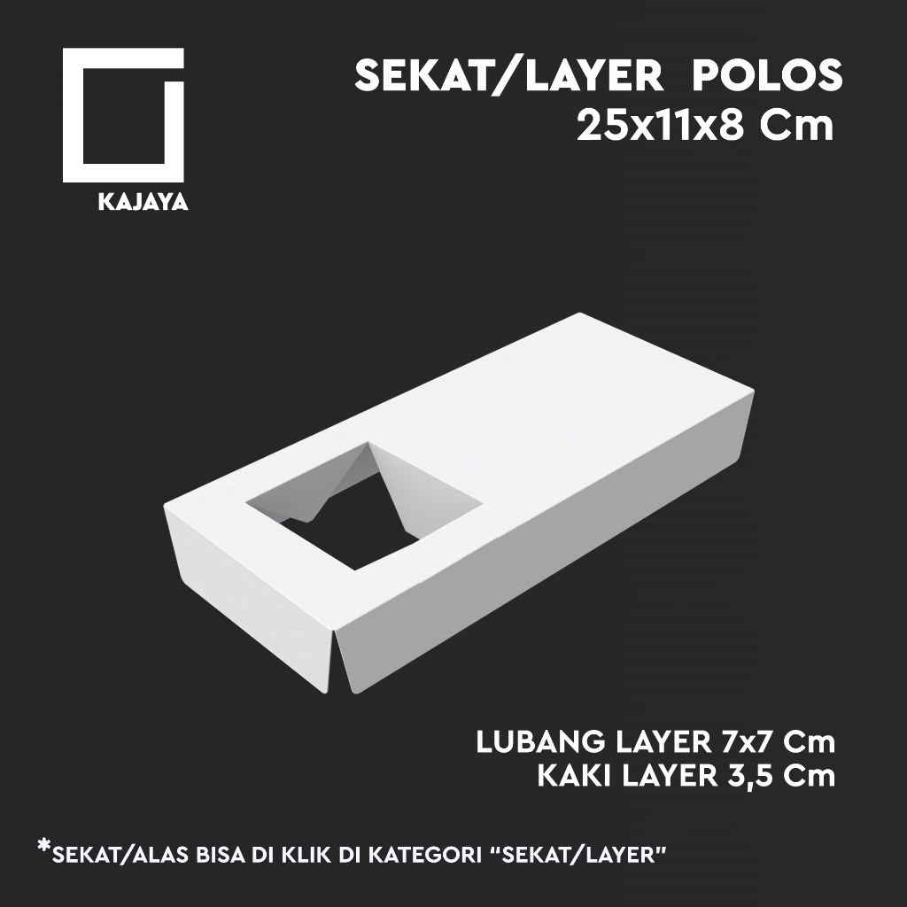 

Layer Sekat untuk Box25x11x8 cm Kertas Ivory Kotak Gift Nikah BonekaToys Packaging