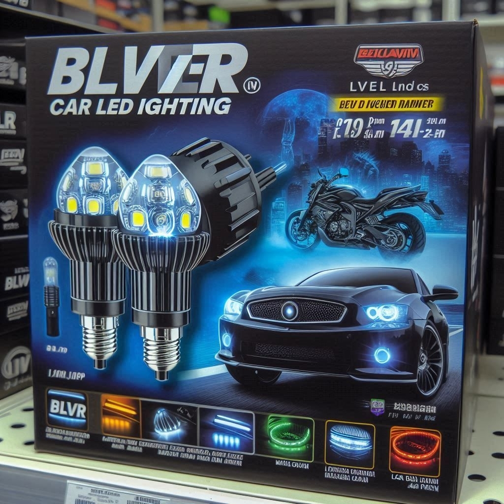 lampu utama LED projie mobil dan motor sport BLvr agg original