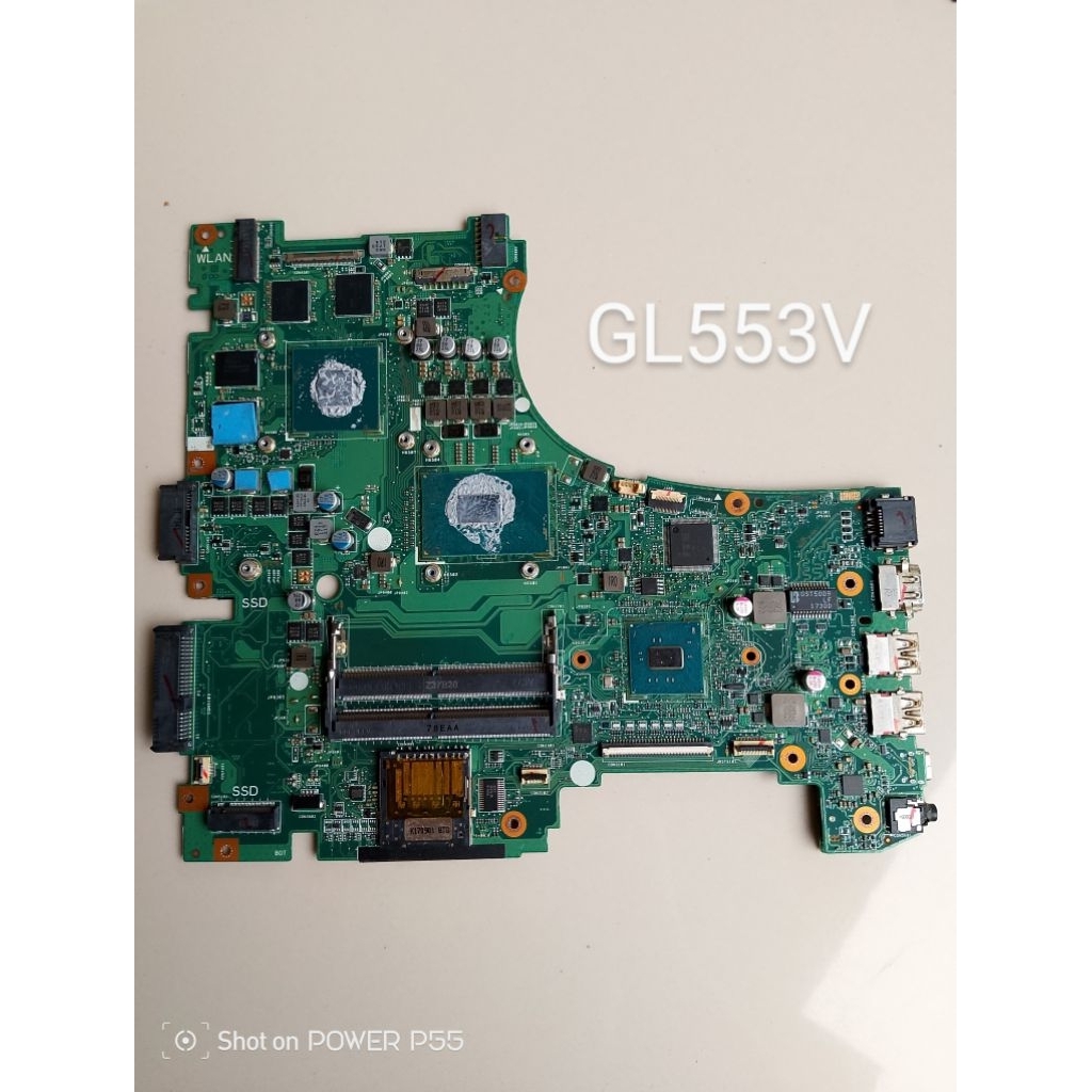 Motherboard Mainboard Mobo Laptop ASUS ROG GL553V GL553 i7 kondisi tidak menyala
