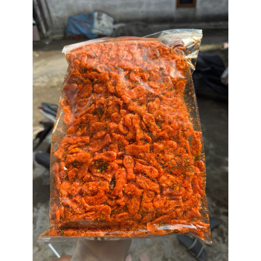 

SEBLAK KERUPUK IKAN JADUL PEDAS