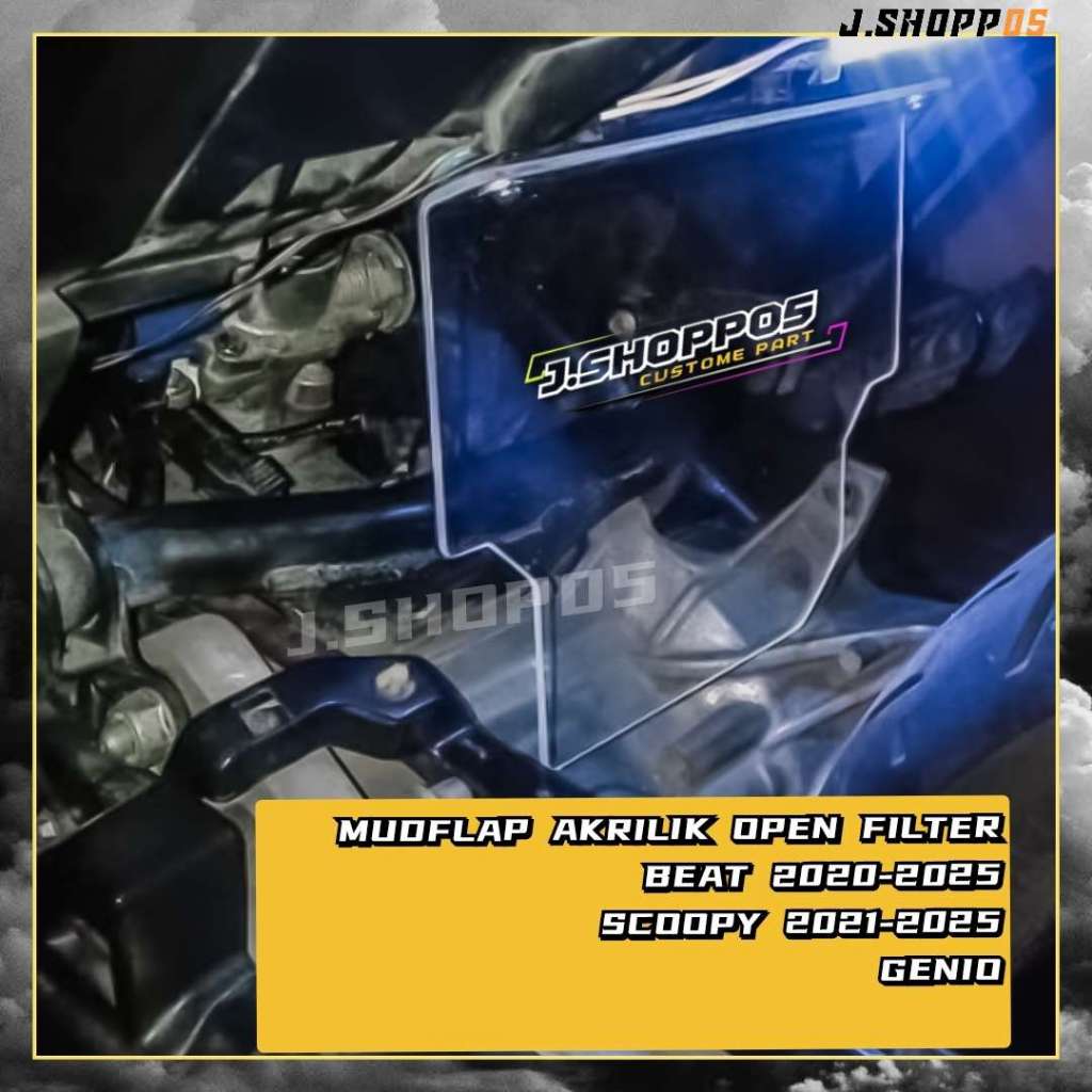 MUDFLAP OPEN FILTER BEAT NEW 2020-2024 SCOOPY NEW 2020-2024 GENIO