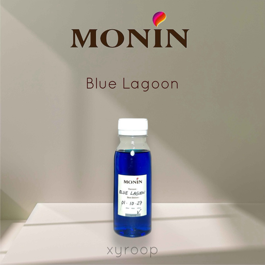 

Monin Syrup Repack Blue Lagoon Coffee Sirup 30ml 50ml 100ml
