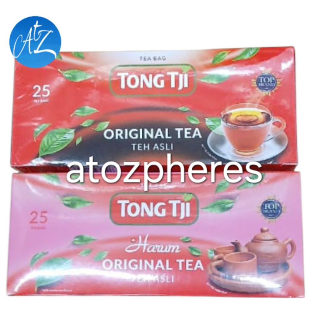 

Teh ASLI HARUM celup halal MUI TONG TJI ORIGINAL FRAGRANT TEA 50g ( 25 kantong x 2g )