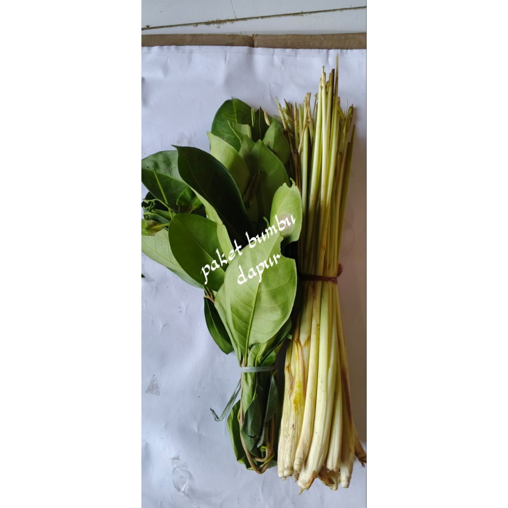 

paket bumbu dapur sereh | daun salam