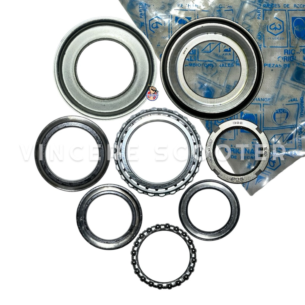 Komstir Set Bearing Laher Bambu Racing Vespa PX Excel Exclusive Spartan Super Sprint PTS Model Polin
