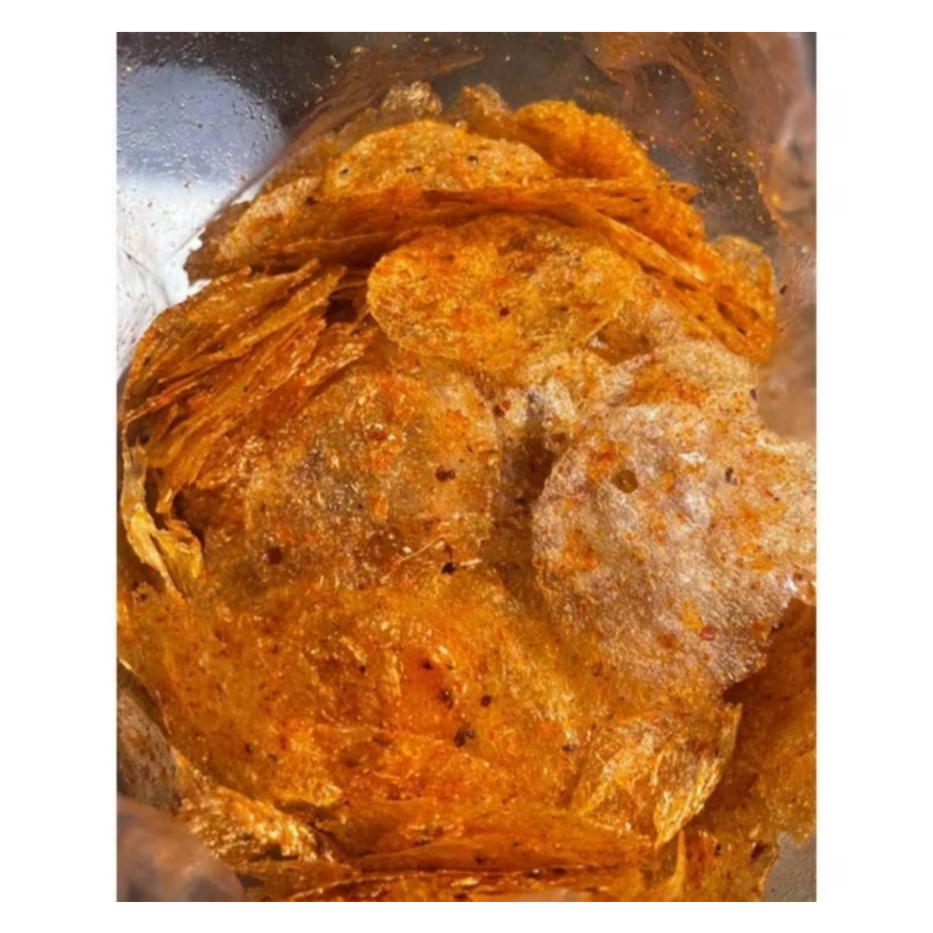 

KERIPIK KACA 1 KG / Keripik Kaca 1kg pedas Daun jeruk / Kripca / Kripik Beling /Keripik Kaca Kiloan/Keripik Kaca 200gr