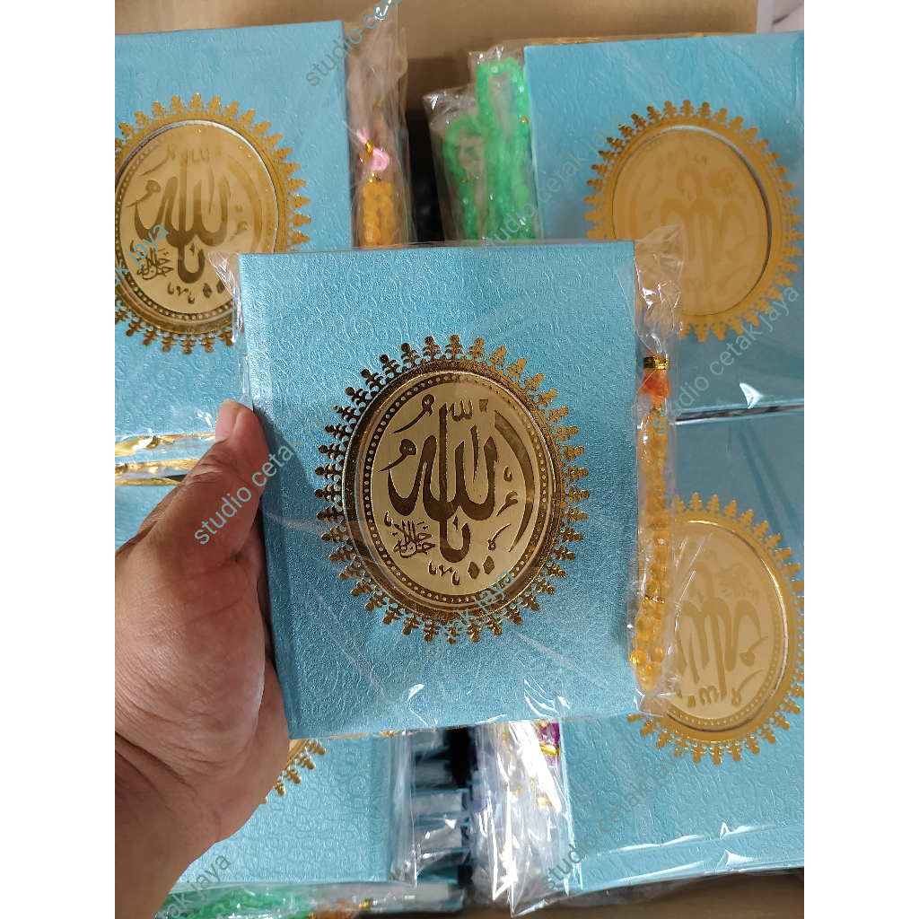 Cetak Buku Yasin Hard Cover 192 Halaman Art Paper Tajwid Warna Free Tasbih