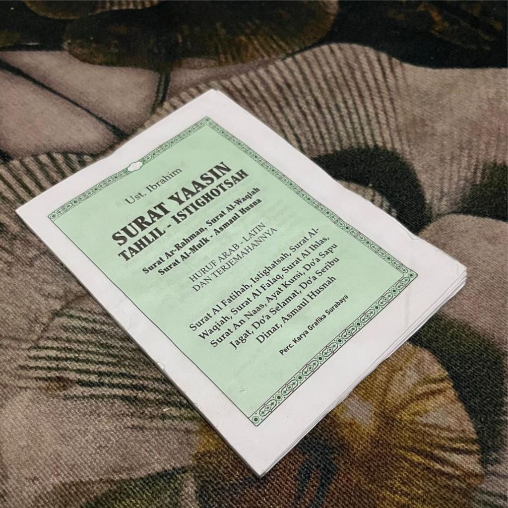 Blangko Yasin 96 Halaman, Blangko Yasin, Blangko Yasin Murah, Blangko Yasin Tahlil