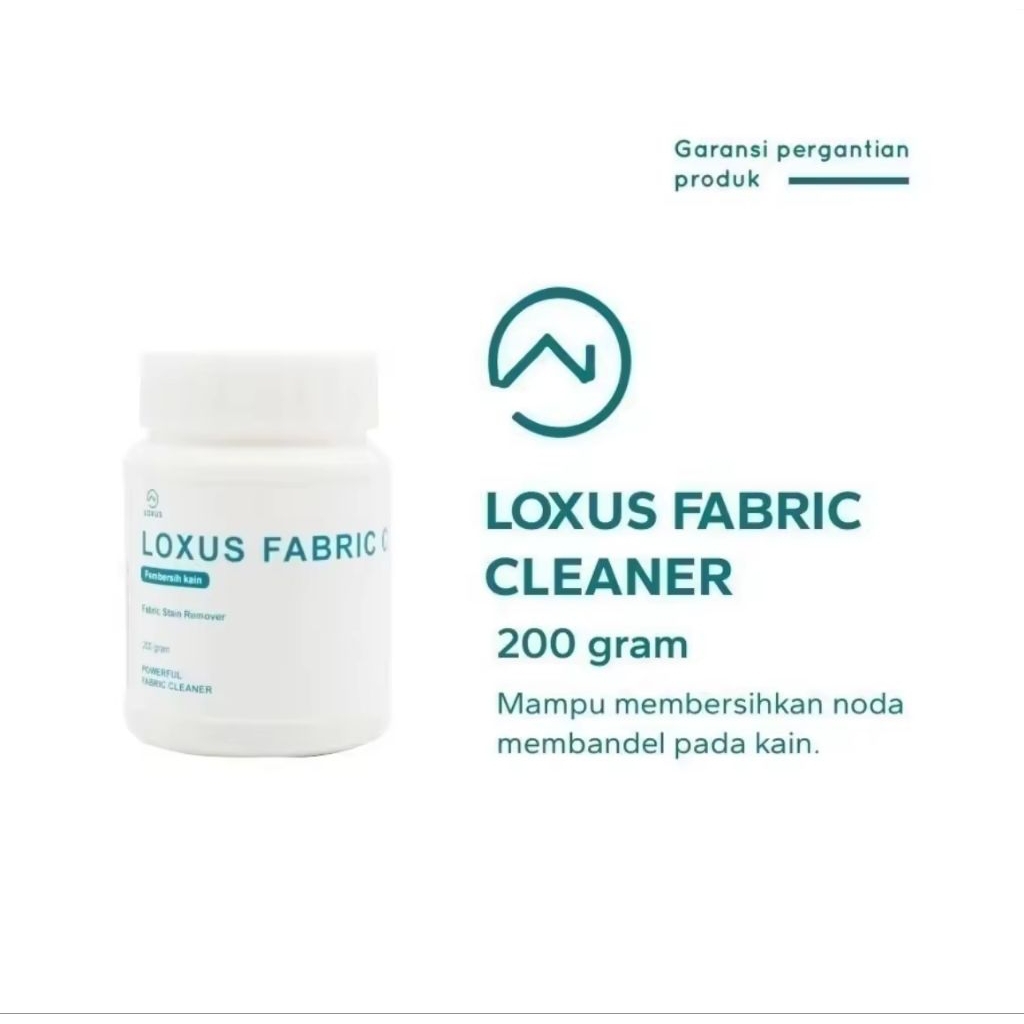 loxus fabric cleaner pembersih noda baju official store original