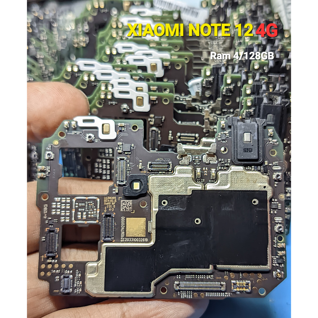 BAHAN MESIN REDMI NOTE 12 4G UNTUK PART /SWAP/SWEP