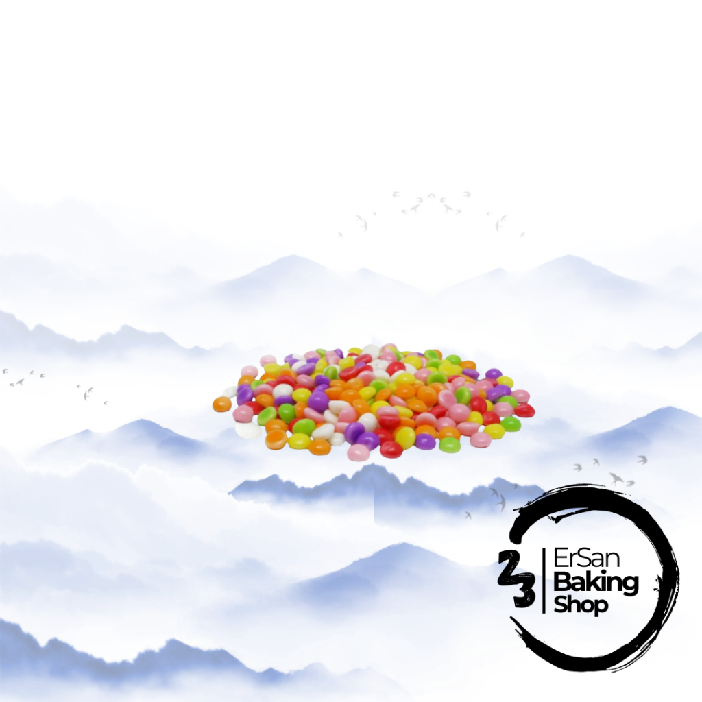 

Chocochips 1/2 Bulat Warna/Chocochip Setengah Bulat/Butir Warna Lagie Repack 500gr 250gr 100gr