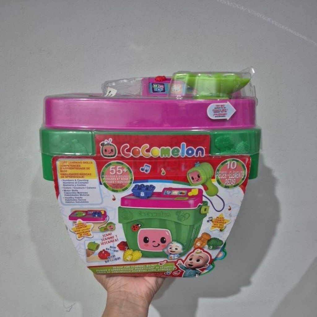 Cocomelon Veggie Learning Basket NEW