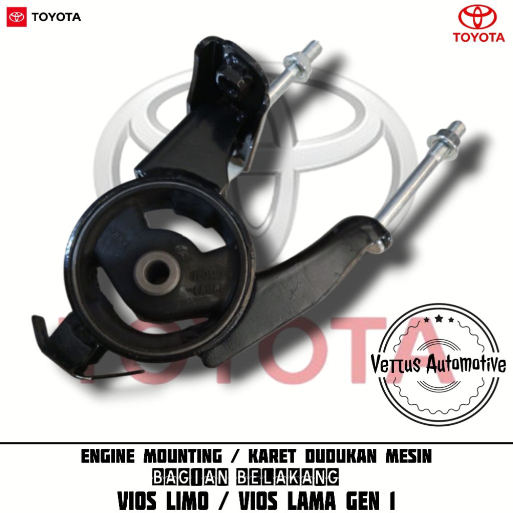 Engine Mounting Belakang Vios Limo Vios Gen1 - Karet Dudukan Mesin Belakang Vios Gen1 Vios Limo Orig