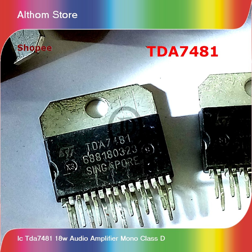 ic tda7481 18w audio amplifier mono class d