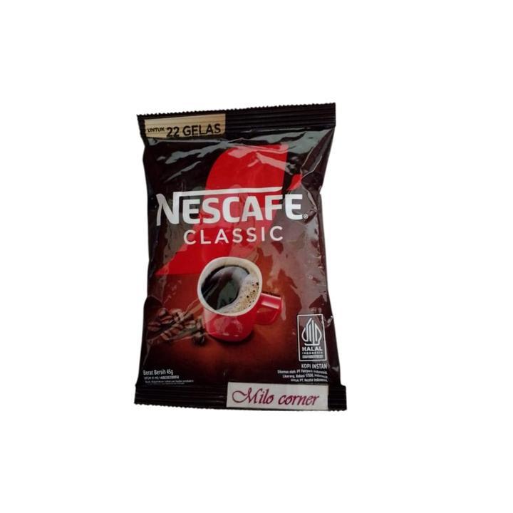 

Nescafe Classic 45 gr kopi instan terlaris