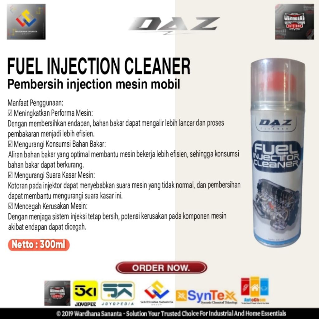 Fuel injector cleaner cairan pembersih injector 300 ml - FUEL INJECTOR CLEANER
