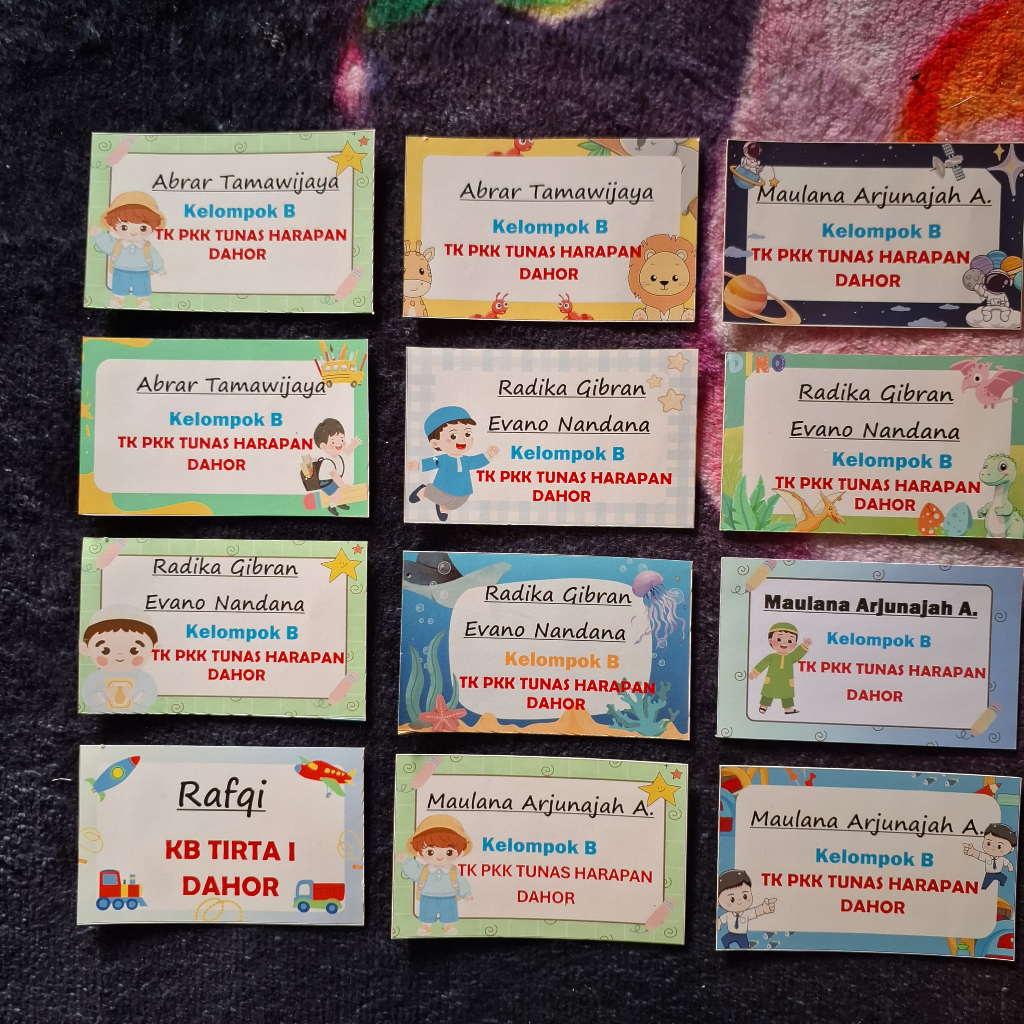 

STIKER LABEL DI BUKU