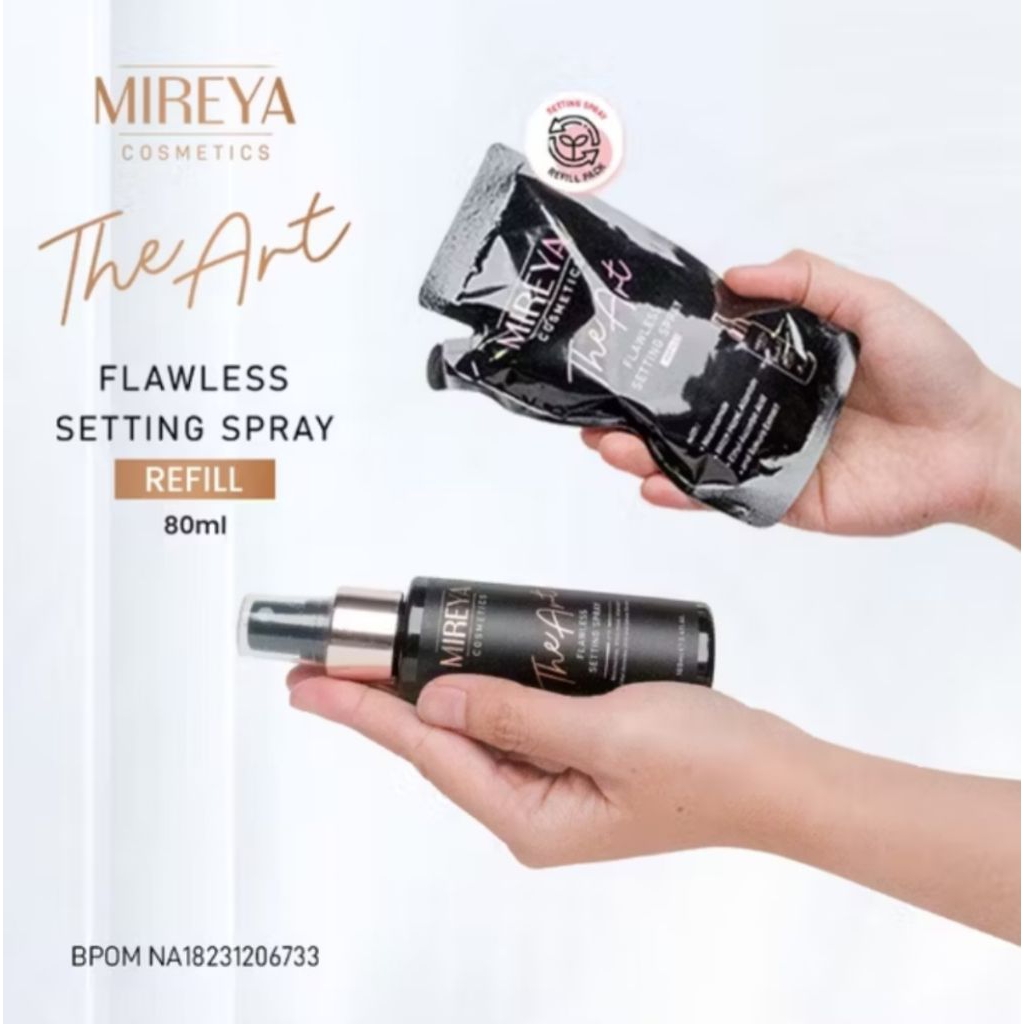 Refill Mireya The Art Flawless Setting Spray 80 ml - Mireya Setting Spray & Finishing