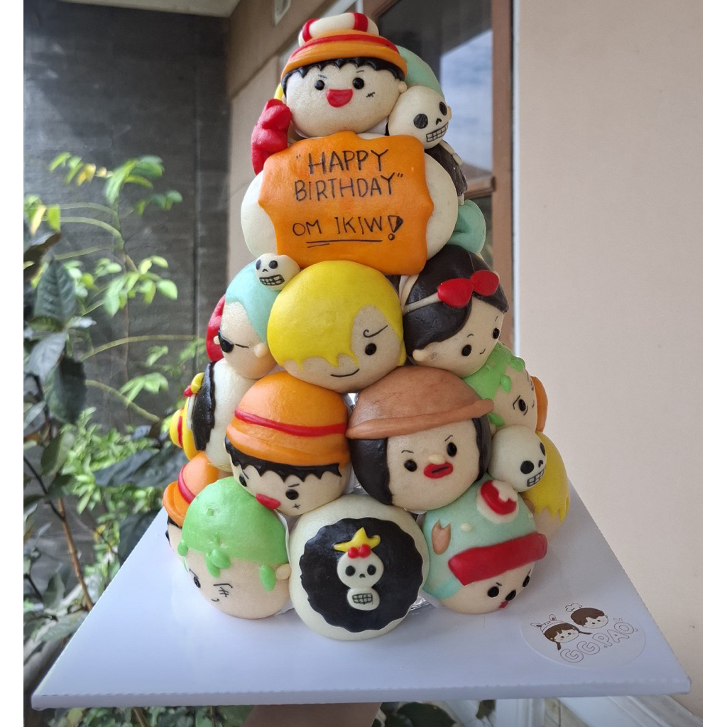 

bakpao tower tema onepiece | GG PAO BAKPAO KARAKTER CUSTOM BANDUNG