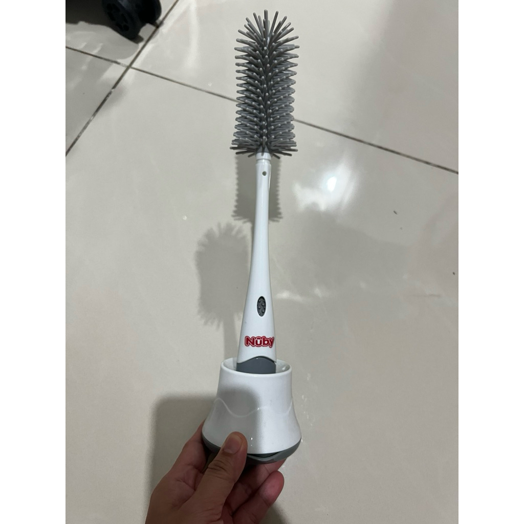 Nuby silicone bottle and nipple brush