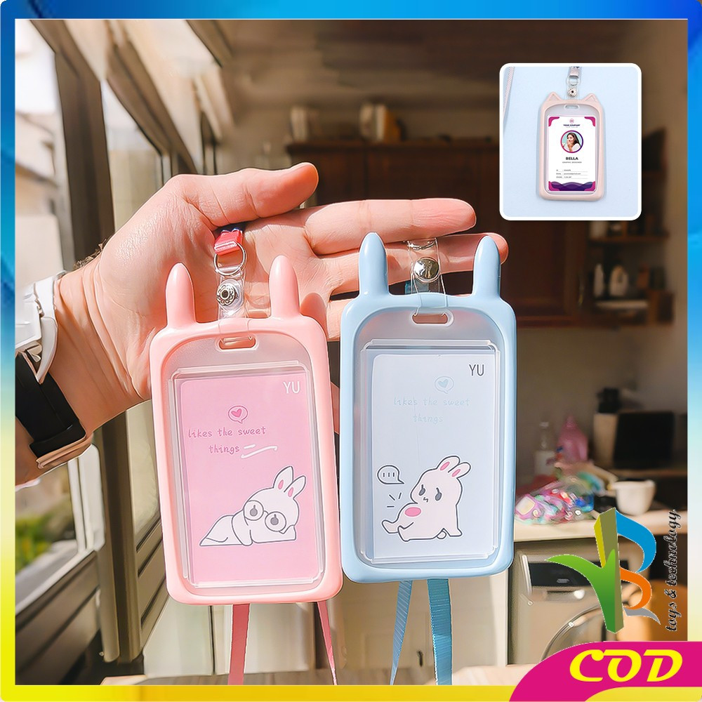 

RB-C324 Name Tag ID Card Holder Gantungan Kartu Nama Atau Panitia Motif Kartun / Tali ID Card Nama / Gantungan Tali Kartu Akses Kantor MRT Busway Lanyard