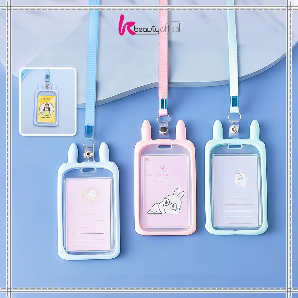 

KB-C324 Name Tag ID Card Holder Gantungan Kartu Nama Atau Panitia Motif Kartun / Tali ID Card Nama / Gantungan Tali Kartu Akses Kantor MRT Busway Lanyard
