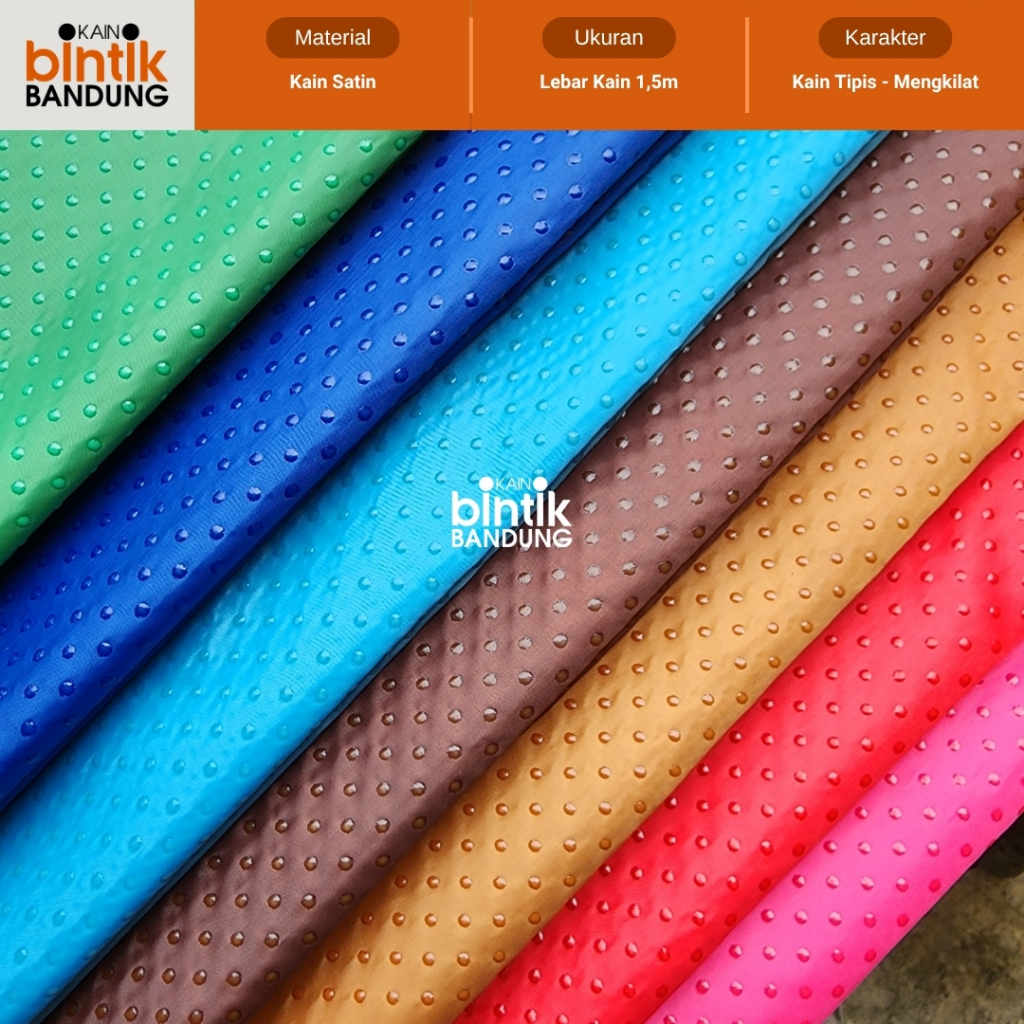 Kain Bintik Anti Slip Satin RB 1.5mx1m Alas Karpet Keset Sajadah