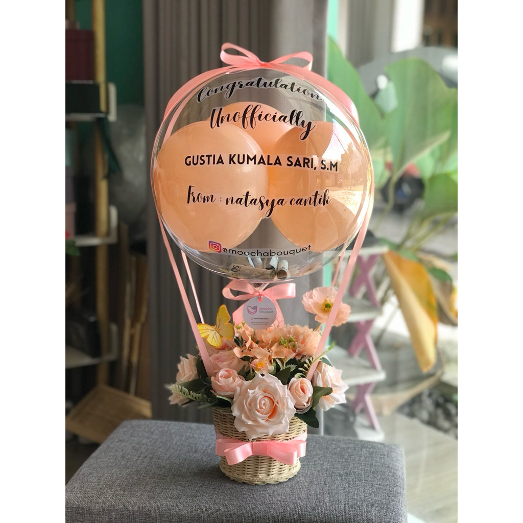 Kaloona.Shop Box Balon Snack Bunga Peresmian Kado Ulang Tahun Unik Kado Wisuda