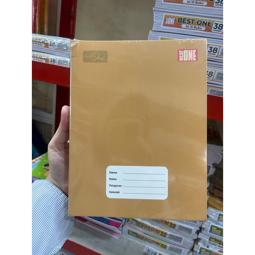 

BUKU BEST ONE KRAFT ISI 38 LEMBAR / BUKU SAMPUL COKLAT (ISI 10PCS)