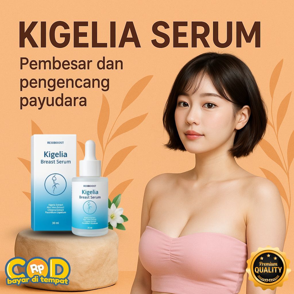 REXIBOOST Kigelia Breast Serum 30ml – Mengencangkan & Melembabkan Payudara
