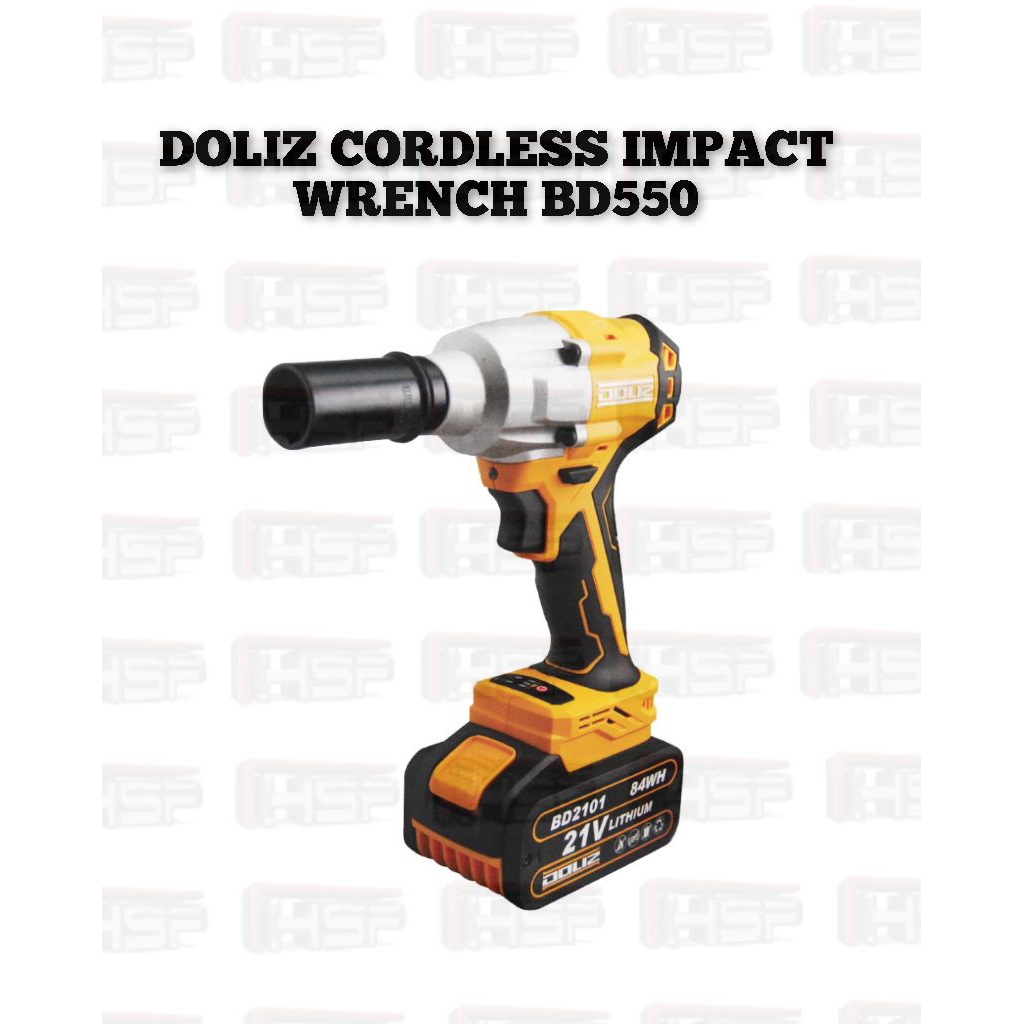 DOLIZ MESIN CORDLESS BRUSH IMPACT PROMO TYPE DOLIZ BD550 -20V