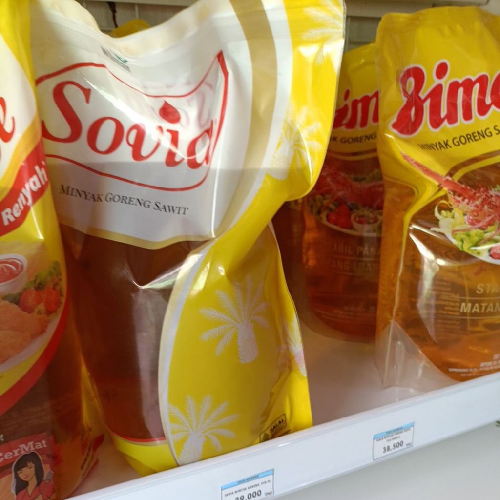 

Minyak goreng sovia 2L