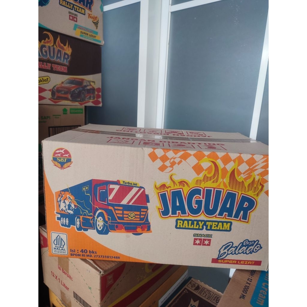 

snack ciki berhadiah / dus/ jaguar (40pack)