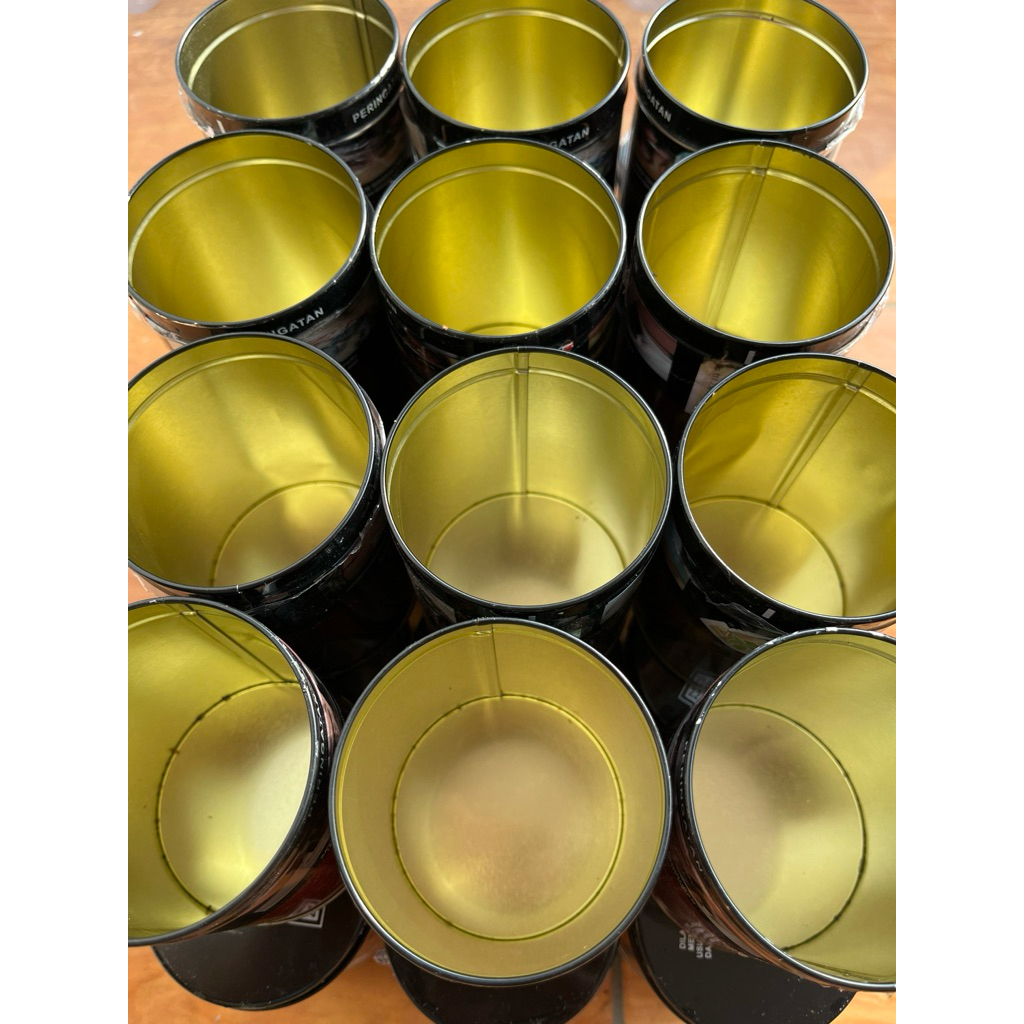 

Kaleng+tutup bekas filter uk9x7 isi 12pcs