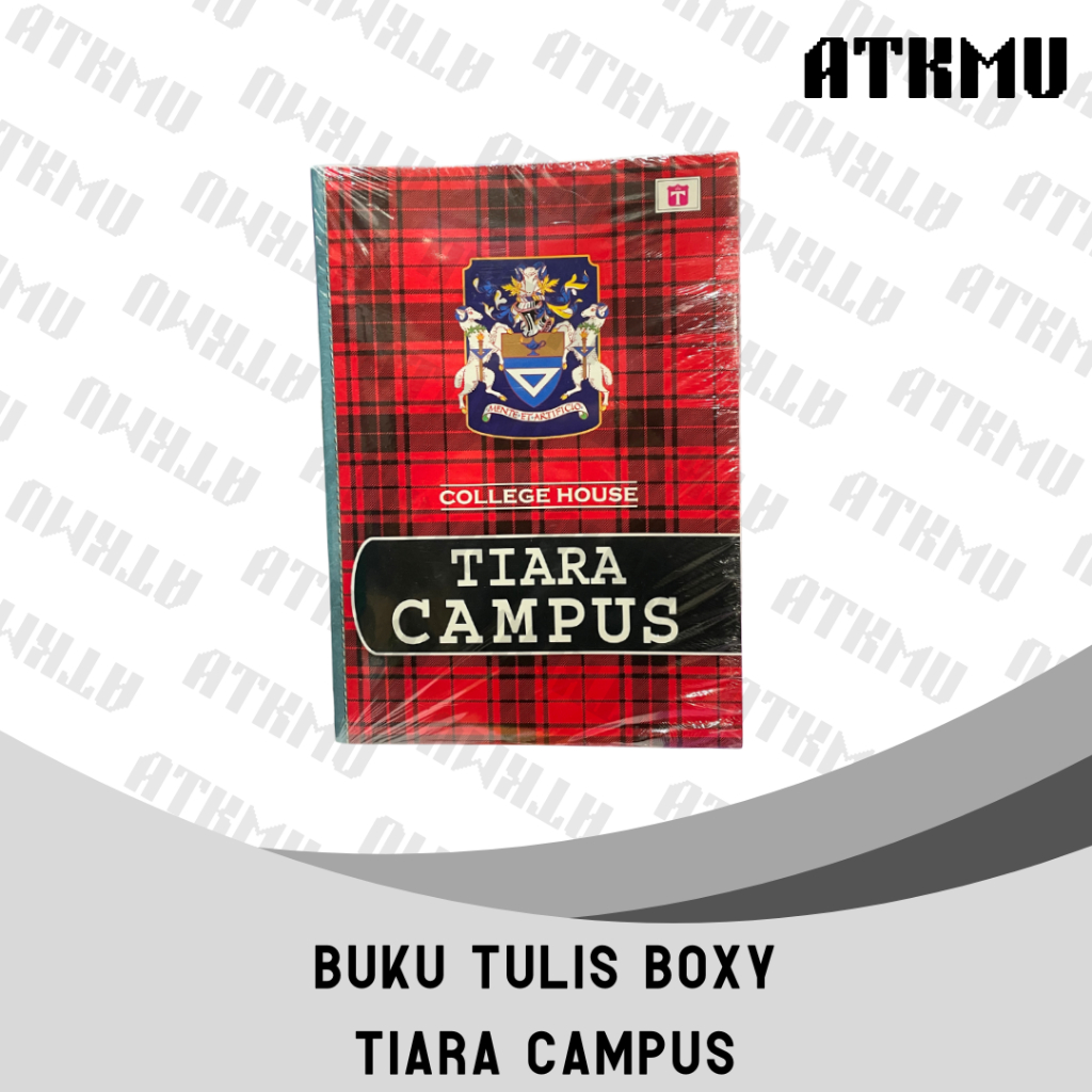 

Buku Tulis Boxy Tiara Campus - Buku Tulis Sekolah 80 GSM