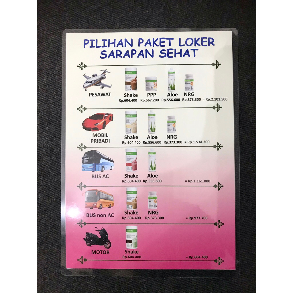 

Laminating Paket Loker