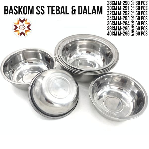 BASKOM STAINLESS JUMBO BESAR BASKOM BESAR BASKOM STAINLESS JUMBO