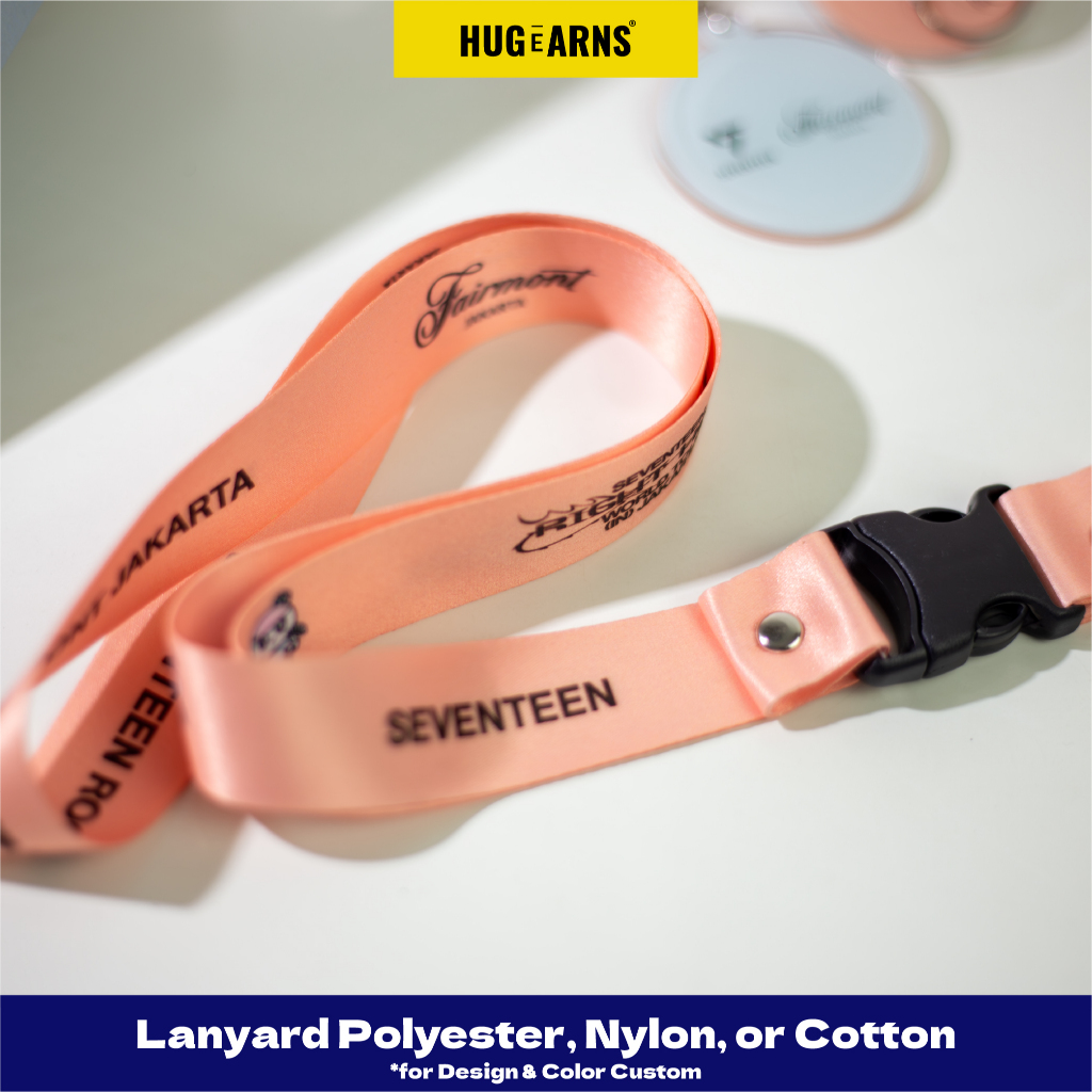 

HUGeARNS - Lanyard Custom Desain / Lanyard Custom Desain / Lanyard Custom Premium / Lanyard Custom Digital Print 2 Sisi / Premium Lanyard Custom / Corporate Gift / Corporate Mercandise / Corporate Souvenir / Gift Merchandise Corporate / Lanyard Custom