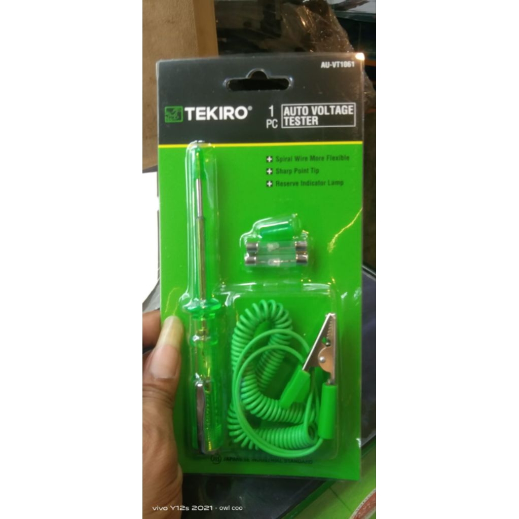 tekiro tester/tespen  aki alat perkakas