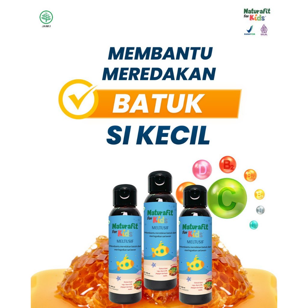 

Madu Batuk Anak Meltusif Original BPOM 100ml