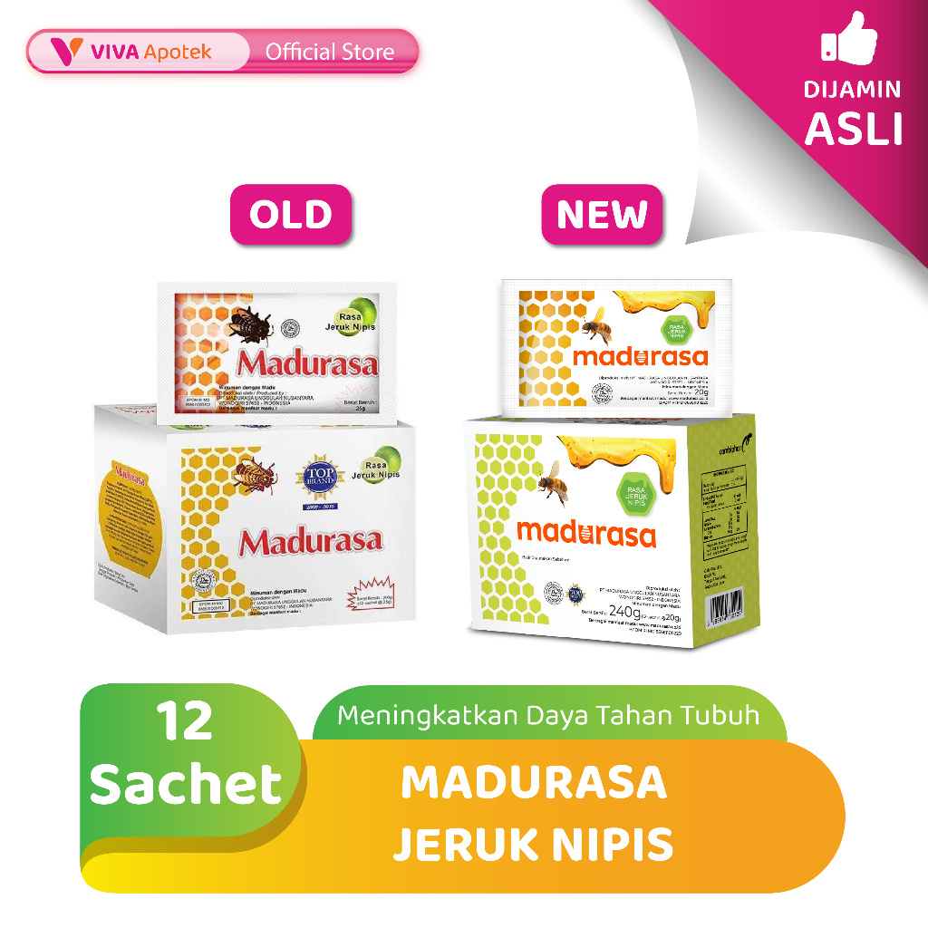 

Madurasa Jeruk Nipis Memelihara Daya Tahan Tubuh (12 Sachet)