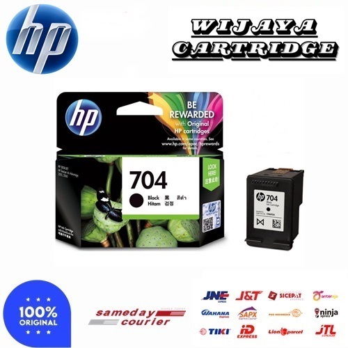 Tinta HP 704 Black / Ink Cartridge
