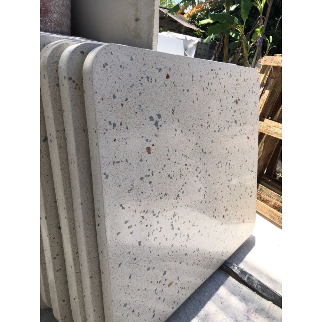 Top Table Terazzo / Daun Meja Terazzo / Meja Terazzo kotak